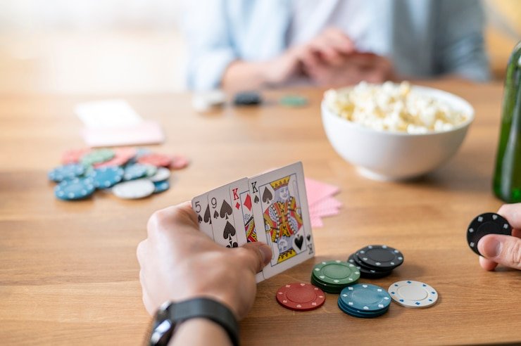 Tampilan permainan meja dealer langsung slot 155